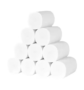 Papier toilette sans mandrin écologique, doux et résistant, 1 à 4 plis, personnalisable pour la maison et la salle de bain, produit éco-sanitaire en gros - Product Image 1