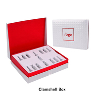 OMT boîtes rigides de luxe personnalisées d'huile essentielle d'oud flacon compte-gouttes cosmétique emballage d'huile de vernis à ongles recyclable par aimant