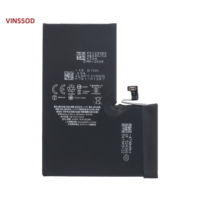 2025 Trending 100% Healthy Diagnostic iphone Battery 14 Pro Max Popup Stock Available for iphone 14 Pro Max Original Battery