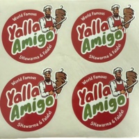 Étiquettes auto-adhésives imperméables pour sacs à pain, boîtes à biscuits et tasses, idéales pour l'image de marque de la boulangerie et la décoration de cadeaux