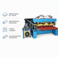 Machine de formage à froid haute performance pour toitures métalliques, profilage monocouche pour panneaux agricoles, tuiles à nervures Max Rib, vente chaude aux États-Unis