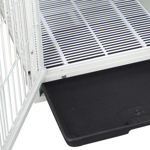 Papağan kafes fabrika özelleştirme sıcak satış kuş kutusu küçük hayvan yetiştiriciliği güvercin papağan kafes Metal örgü istiflenebilir tasarım OEM yeni - Product Image 6