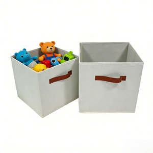 Caja de Almacenamiento de Ropa Plegable que Ahorra Espacio, Organizador de Armario de Tela Resistente para <span class=keywords><strong>Juguetes</strong></span> y Artículos de Organización del Hogar - Product Image 4