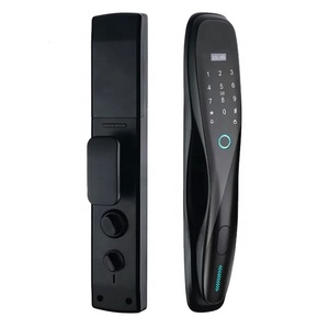 Tuya — serrure biométrique intelligente automatique, ce verrou de sécurité domestique sans fil à empreintes digitales, rfid/IC, carte numérique, application Wifi, combinaison - Product Image 6