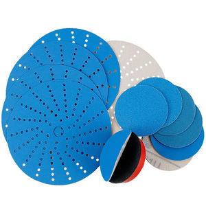 Bán buôn màu tím gốm giấy nhám P240 150mm 6 inch móc vòng chà nhám giấy mài mòn đĩa OEM tùy chỉnh cho ô tô - Product Image 1