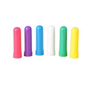 Tubes d'inhalation d'huiles essentielles rechargeables d'usinage CNC personnalisé-Bâtons nasaux d'aromathérapie avec mèches remplaçables - Product Image 2