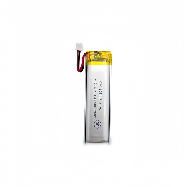 High-quality 651447 3.7V 450mAh 1.665Wh Rechargeable Lithium Pouch Battery   Smart Devices Lipo Battery Cell