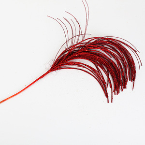 Artesanía de <span class=keywords><strong>sauce</strong></span> <span class=keywords><strong>llorón</strong></span> con purpurina y polvo dorado simulado, con lentejuelas, para decoración de interiores, dormitorios, árboles de Navidad y como regalo de boda. - Product Image 5