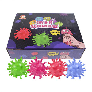 New Arrival TPR Novelty Simulation Premium Virus Flour Stress Ball Stress Stretch Relief Decompression Toys for Kids Boy Girl - Product Image 6