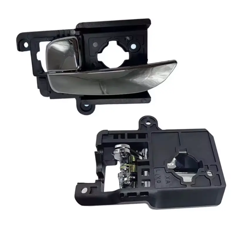 Zwart Chromen Auto Interieur Linker Rechter Binnendeur Handvat Vervanging Voor Hyundai Elantra 2007-2010 82610-2h000 82620-2h000