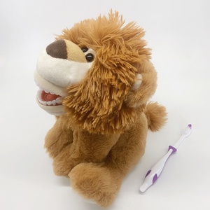 Hot bán phong cách mới nha khoa động vật sư tử trẻ em Bàn Chải Răng giảng dạy đồ chơi sang trọng - Product Image 5