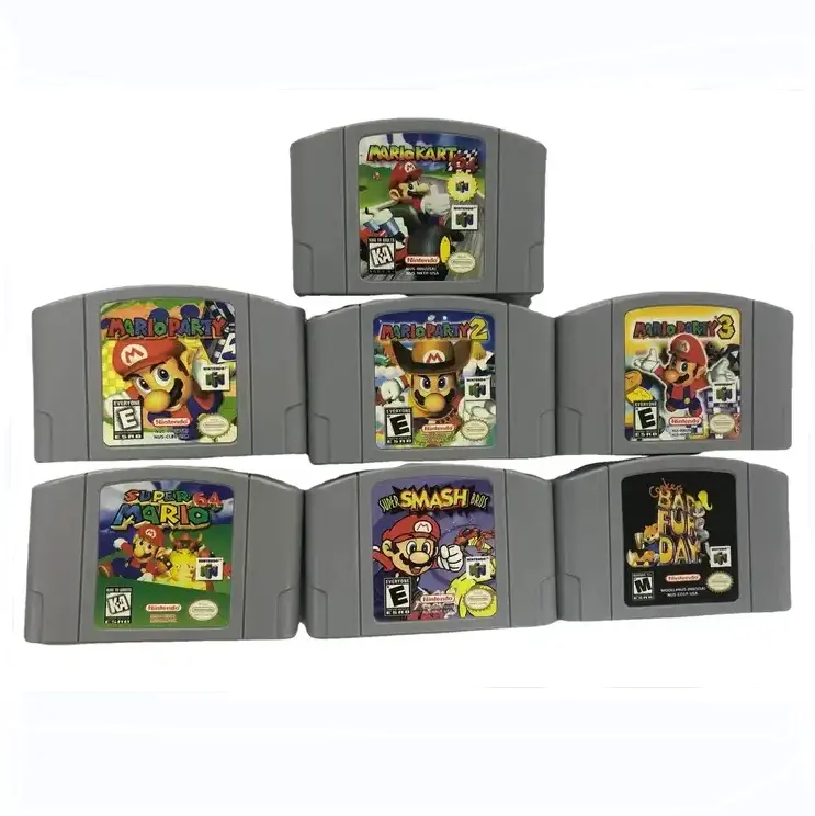 In Voorraad Retro Video N64 Game Cartridge Voor Nintendo 64 Gameconsole