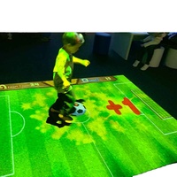 Projecteur de système de sol interactif dynamique jeu pour enfants pour aire de jeux intérieure pour enfants