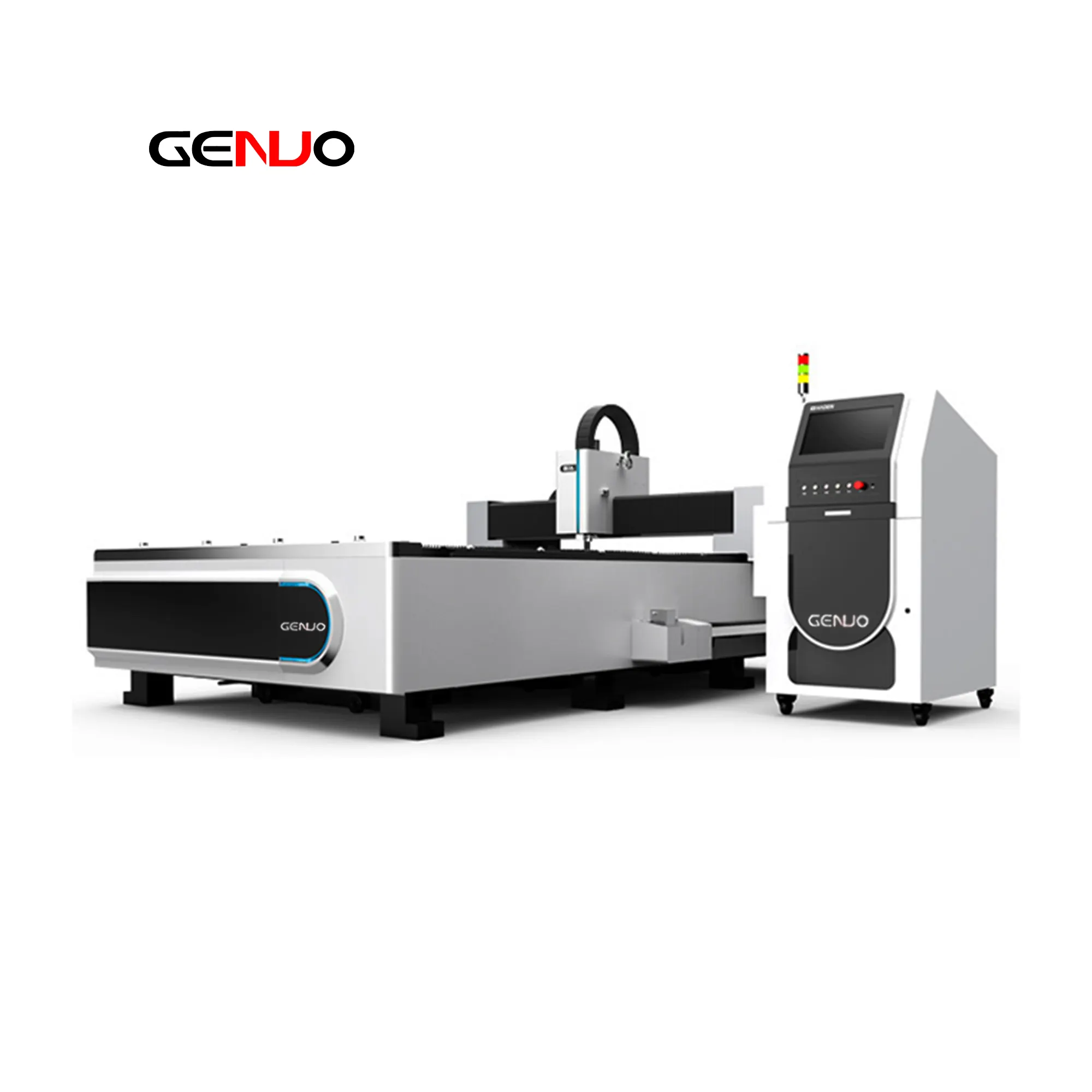 Máquina de corte a laser CNC para metal e fibra de metal de mesa única com preço econômico