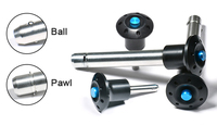 Goupille à dégagement rapide ronde sans outil en acier au carbone de 10 mm et 14 mm, zinguée, pour l'installation et le montage de panneaux solaires