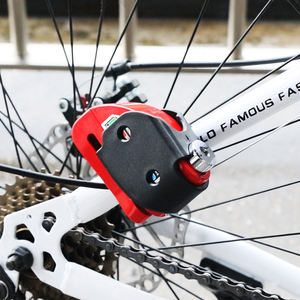 Cerradura de disco de <span class=keywords><strong>motor</strong></span> antirrobo para motocicleta, candados de <span class=keywords><strong>bicicleta</strong></span> y Scooter, con alarma de freno a prueba de agua, nueva imagen - Product Image 2