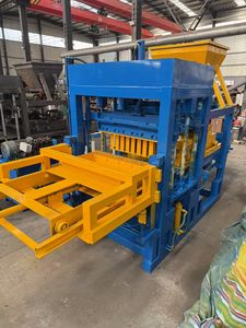 Đất sét rỗng khối rắn máy làm hoàn toàn tự động gạch làm máy móc PLC động cơ bánh hiệu quả cao áp lực thủy lực - Product Image 3