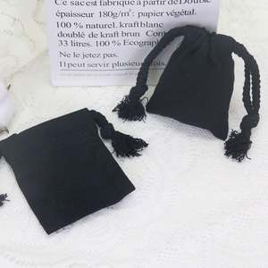 Bolsa de Algodón Reciclable con Cordón y Logotipo Personalizado al por Mayor para Compras - Product Image 3