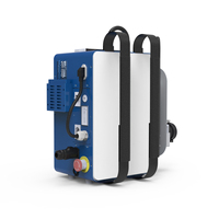 Mini máquina de limpieza láser de fibra portátil de 50w/100w/200w/300w para eliminación de óxido