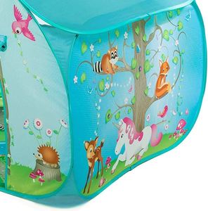 Portes avant et arrière, intérieur spacieux, tente de jeu pour enfants de 3 ans et plus, forêt enchantée - Product Image 3