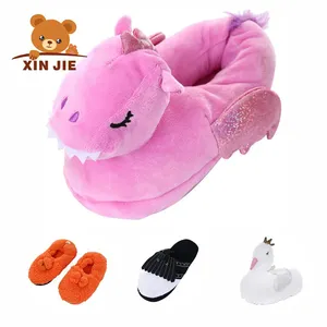 Witte Eenhoorn Katoenen <span class=keywords><strong>Slippers</strong></span> Thuis Pluche Producten Eenhoorn Tas Katoenen <span class=keywords><strong>Slippers</strong></span> Winter <span class=keywords><strong>Slippers</strong></span> - Product Image 5