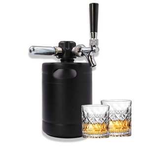 Dispensador <span class=keywords><strong>de</strong></span> <span class=keywords><strong>Cerveza</strong></span> Portátil Tipo Growler <span class=keywords><strong>de</strong></span> 2L, Mini Barril <span class=keywords><strong>de</strong></span> Acero Inoxidable con Sistema <span class=keywords><strong>de</strong></span> CO2, Perfecto para el Hogar o Bar - Product Image 2