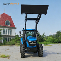 80 PS 4WD Landwirtschaftlicher Traktor Preisgünstiger Mini-Landwirtschaftstraktor