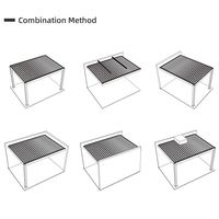 Pergola en aluminium 3x6 pour l'extérieur, quatre saisons, imperméable, écologique, autoportante, design bioclimatique pour balcon et terrasse