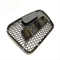 A6 C7 S6 RS6 Pare-chocs avant noir Grille en nid d'abeille pour Audi 2013 2014 2015 TUNING PARTS Easy ABS 1 Set Glossy Black RS STYLE