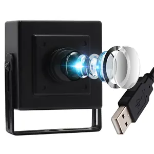 Nfc — caméra ELP apta MI5100, pilote gratuit, USB, appareil photo numérique avec objectif Fisheye à 180 degrés, pour Windows/Linux/Mac