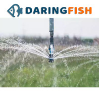 Sistema de Riego por Pivote Central de Gran Escala Daringfish con Guía GPS y Conectividad IoT, Construcción Metálica, para Granjas de 168m