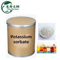 Émulsifiants séchés sous forme de poudre de conservateur à large spectre de sorbate de potassium de qualité alimentaire pour diverses applications Sac à tambour
