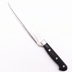 De acero inoxidable cuchillo y tenedor triple remache con empuñadura ergonómica herramienta de barbacoa <span class=keywords><strong>para</strong></span> carne de carne <span class=keywords><strong>asado</strong></span> jamón y Turquía - Product Image 3