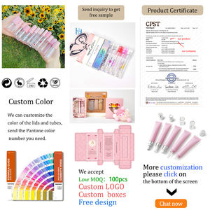 Oem/Odm 10G Schattige Roze Heldere Lippenstift Pot 2 In 1 Huidverzorging Lippenbalsem Container Dubbelzijdige Lipmasker Pot - Product Image 6