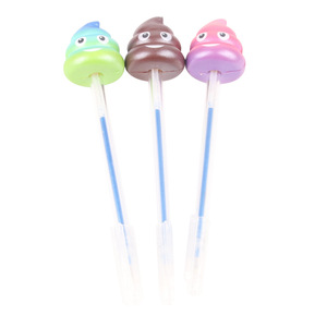 Bolígrafo de Plástico Suave con Diseño de Popó para Actividades Promocionales - Product Image 4