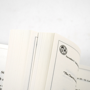 Carnet <span class=keywords><strong>de</strong></span> Prières et <span class=keywords><strong>de</strong></span> Dévotion Relié Orné <span class=keywords><strong>de</strong></span> Dorure à Chaud, Reliure Cousue, Cadeau Chrétien, Cahier Religieux, Impression <span class=keywords><strong>de</strong></span> Versets Bibliques - Product Image 6