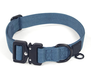 <span class=keywords><strong>Collar</strong></span> táctico para perros con asa, <span class=keywords><strong>Collar</strong></span> duradero de nailon para exteriores, <span class=keywords><strong>Collar</strong></span> de entrenamiento ajustable para perros grandes - Product Image 1