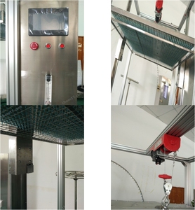 Dispositivo de Prueba de Goteo de Lluvia Vertical Tipo Columna Electrónica IPX12, Máquina de Pulverización Impermeable - Product Image 2