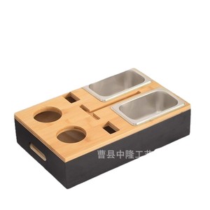 En stock : boîtes à collation en bois massif, boîtes de rangement, boîtes à fruits secs pour table basse, plateaux à bière et boissons, plateaux à collation - Product Image 1