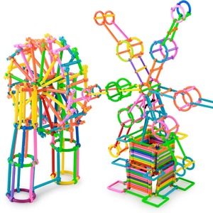 Juguete Creativo de Bricolaje para Niños, Rompecabezas Inteligente, Juguetes Educativos Montessori, Bloques de Construcción de Palitos - Product Image 5