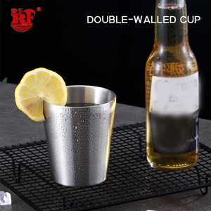 Vaso Apilable de Acero Inoxidable 304/201 Dorado/Plateado para Restaurante Coreano de BBQ, Vasos Térmicos de Doble Pared con Aislamiento al Vacío, Taza de Espresso - Product Image 6