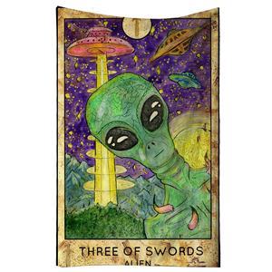 Tapiz de Tarot con Figura Mítica, Estilo Étnico, Decoración del Hogar, Tela Colgante de Poliéster, Impresión Digital, Tapices de Pared de Tarot - Product Image 6