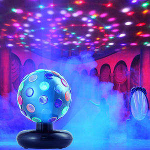 J & R 도매 미니 디스코 볼 핫 세일 DJ 파티 회전 별 램프 크리스마스 및 어린이를위한 추수 감사절 선물 - Product Image 2