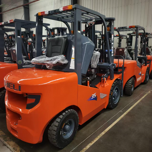 Forklift Diesel Heli 3.5T Dengan Side Shift, Kabin Dapat Disesuaikan, Garpu 3T 2T, Forklift Diesel Counterbalance Internal Combustion - Product Image 3