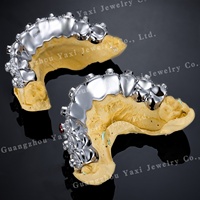 Grillz dentaire personnalisé en argent S925, style Hip Hop, certifié par une tierce partie, bijoux de corps haut de gamme pour hommes et femmes, testé et approuvé