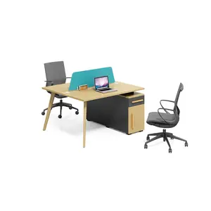 Sinh thái thân thiện nội thất văn phòng Modular Máy Tính Hiện Đại Nội thất văn phòng bàn làm việc thiết kế 4 người bàn văn phòng cho 2 pers