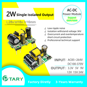 220V à 5V, 12V, 15V, 24V, 2W, 3W, 5W, 10W, 15W, sortie régulée, <span class=keywords><strong>module</strong></span> d'alimentation à découpage, carte d'isolation, AC85 ~ 264V DC100 ~ 375 - Product Image 6