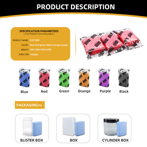 Strumenti per la Pulizia del Veicolo, Prodotti per Detailing <span class=keywords><strong>Auto</strong></span>, Barra di Argilla in Confezione per <span class=keywords><strong>Lavaggio</strong></span> <span class=keywords><strong>e</strong></span> <span class=keywords><strong>Lucidatura</strong></span> Efficaci - Product Image 4