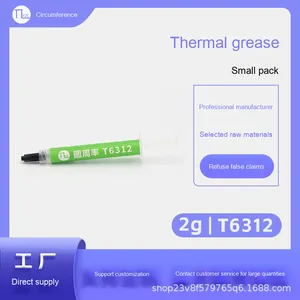 Manufacturer Direct Wholesale High-Efficiency <strong>Thermal</strong> Conductive Silicone Grease 2g Small Tube for <strong>CPU</strong> <strong>Paste</strong> Insulation - Product Image 6