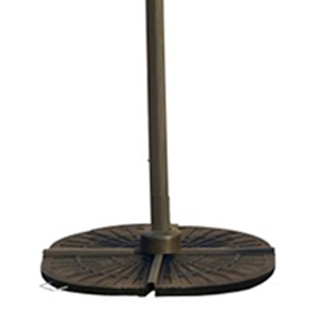 Parasol de terrasse Roma en aluminium pour restaurant - Product Image 5